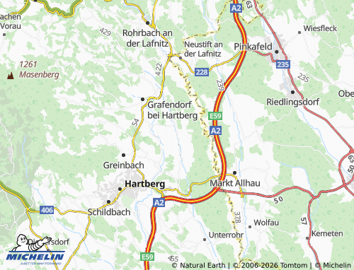 MICHELIN Oberlungitz map - ViaMichelin