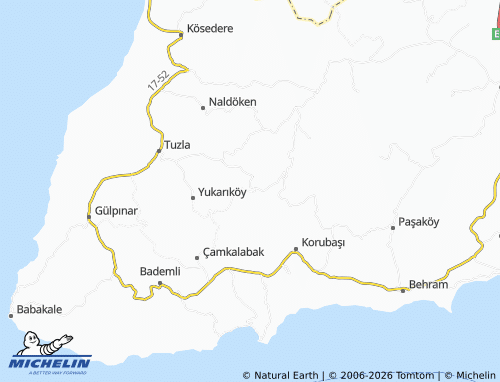 Mappa MICHELIN Tabaklar - ViaMichelin