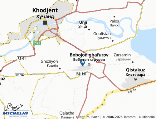Mappa MICHELIN Buston - ViaMichelin