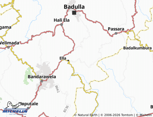 Mapa MICHELIN Yahalewela - ViaMichelin