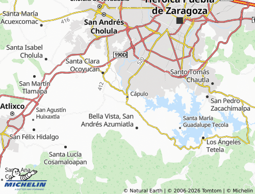 Carte MICHELIN Cápulo - ViaMichelin