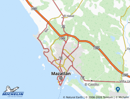 MICHELIN Villa Carey map - ViaMichelin