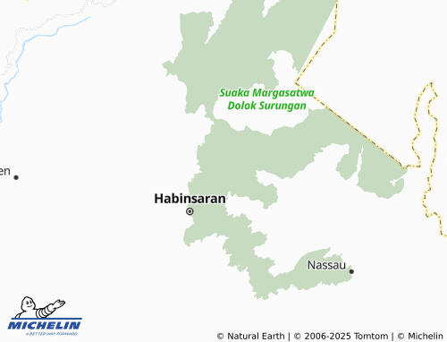 MICHELIN Lumban Gaol map - ViaMichelin