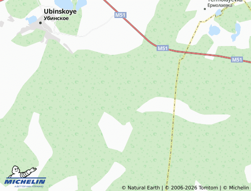 MICHELIN-Landkarte Moskovka - ViaMichelin