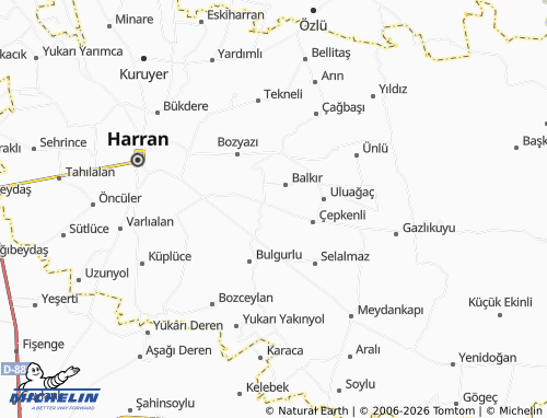MICHELIN Çolpan map - ViaMichelin