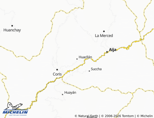 Carte MICHELIN Huacllán - ViaMichelin