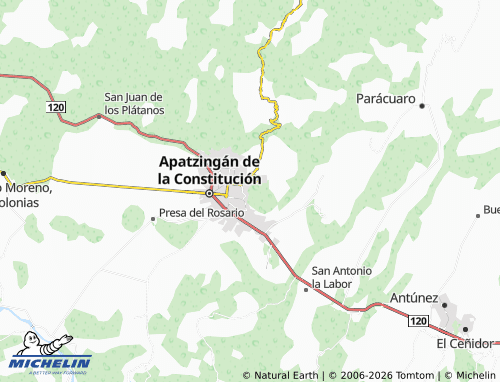Mapa MICHELIN Adolfo López Mateos - ViaMichelin
