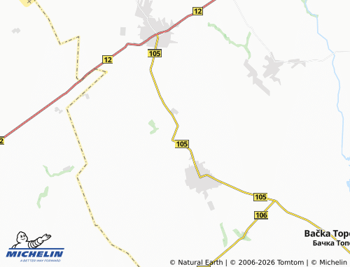 Mapa MICHELIN Pačir - ViaMichelin