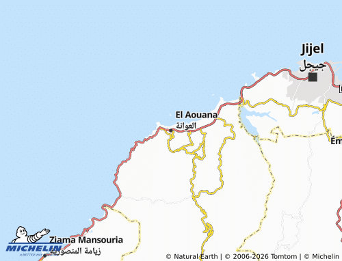 Kaart MICHELIN al-'Awanah - ViaMichelin