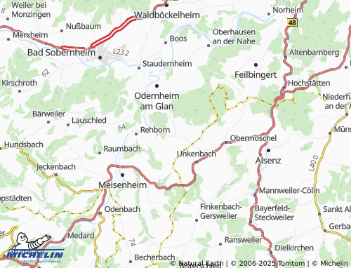 MICHELIN Lettweiler map - ViaMichelin
