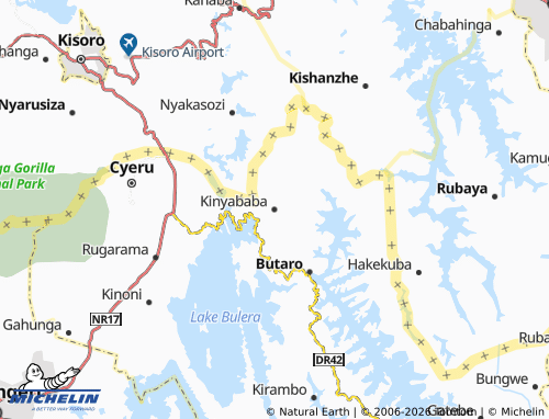 MICHELIN Kinyababa map - ViaMichelin