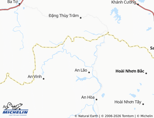 Mapa MICHELIN An Trung - ViaMichelin