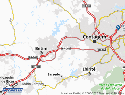 Mapa MICHELIN Nova Baden - ViaMichelin