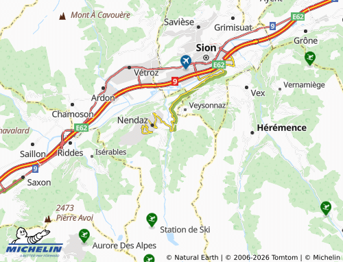 Mappa MICHELIN Beuson - ViaMichelin