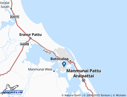 Carte MICHELIN Palameenmadu - ViaMichelin