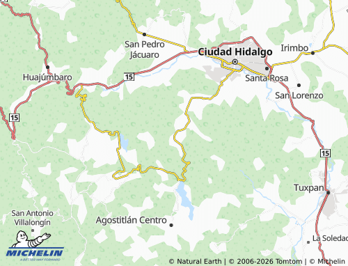 Mapa MICHELIN El Chaparro Centro - ViaMichelin