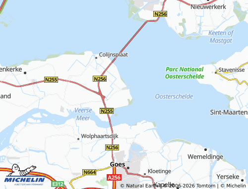 MICHELIN Kats map - ViaMichelin