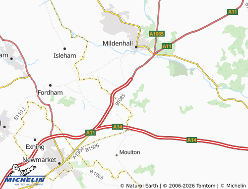 Mappa MICHELIN Red Lodge - ViaMichelin