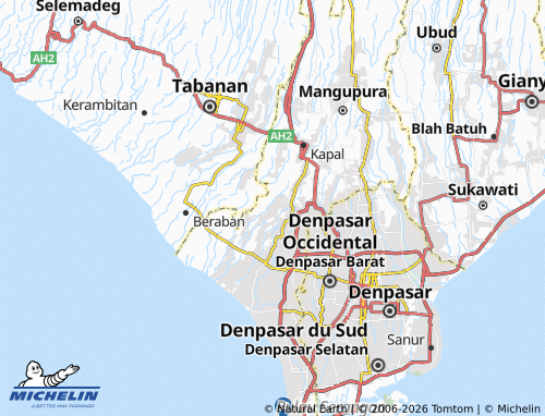 Mapa MICHELIN Buduk - ViaMichelin
