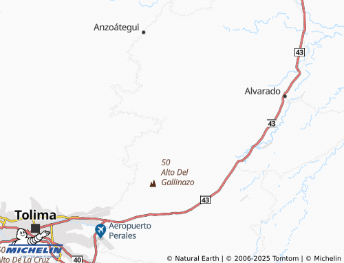 MICHELIN Aures map - ViaMichelin
