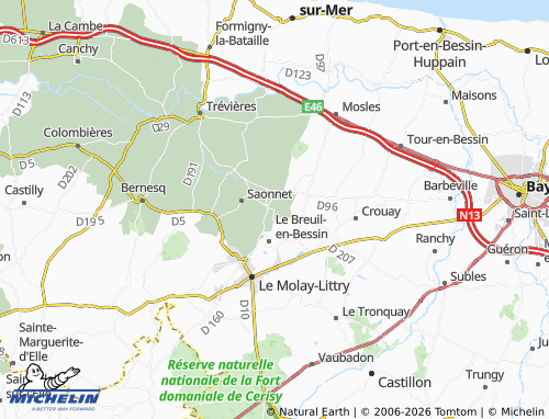 MICHELIN Saon map - ViaMichelin
