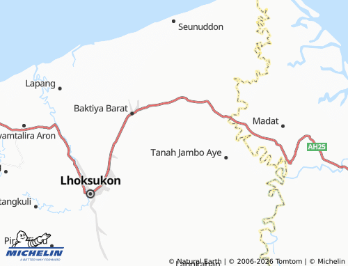 MICHELIN Matang Linya map - ViaMichelin