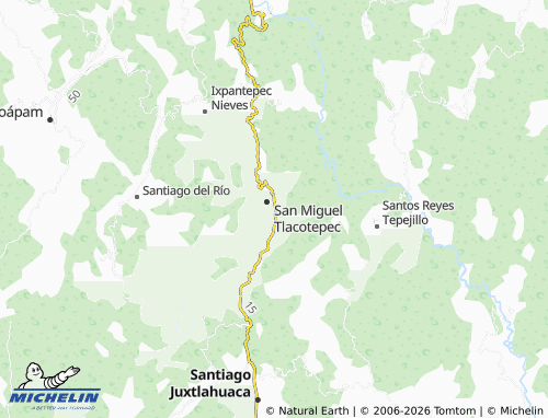 Mapa MICHELIN Tercera - ViaMichelin