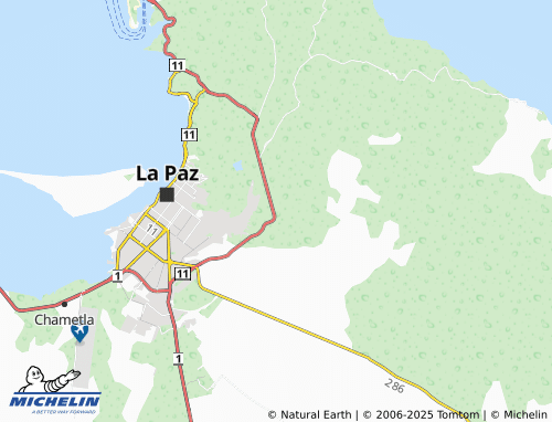 MICHELIN Valle de Las Vinoramas map - ViaMichelin