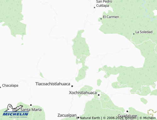 Carte MICHELIN Las Minas - ViaMichelin