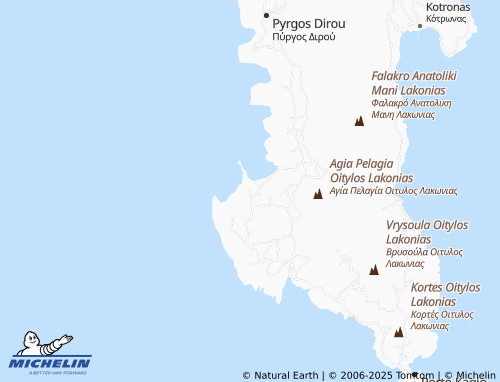 MICHELIN Agia Kyriaki map - ViaMichelin
