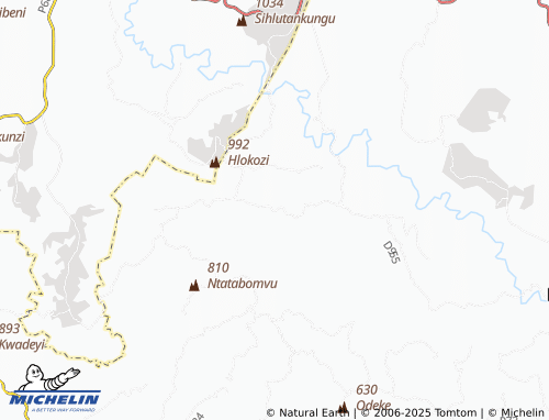 MICHELIN Inkulu map - ViaMichelin