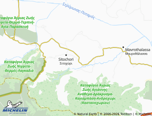 Carte MICHELIN Lefkotopos - ViaMichelin