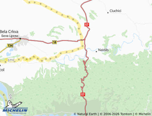 Mappa MICHELIN Lescovița - ViaMichelin