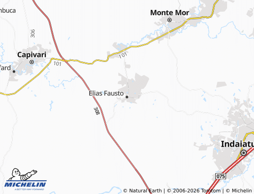 Mapa MICHELIN Elias Fausto - ViaMichelin