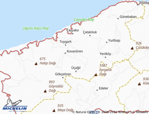 Mappa MICHELIN Doğankaya - ViaMichelin