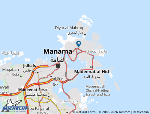 Mapa MICHELIN Bluk 210 - ViaMichelin