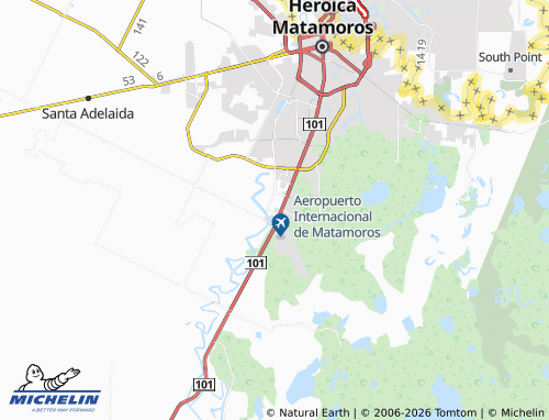 Mapa MICHELIN Luz del Sur - ViaMichelin
