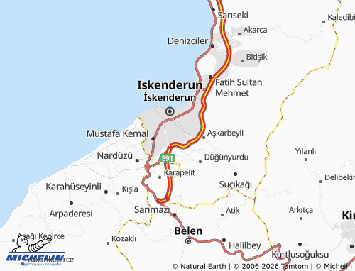 Mappa MICHELIN Kocatepe - ViaMichelin