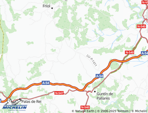 MICHELIN Santa Cruz da Retorta (Santa Cruz) map - ViaMichelin
