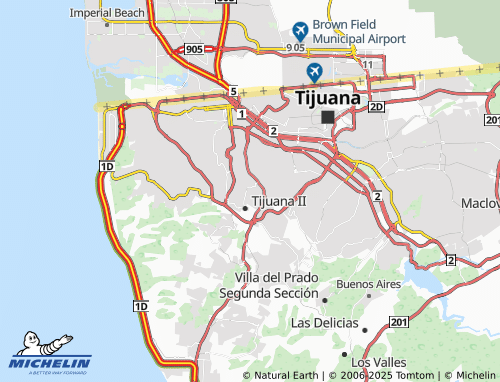 Mapa MICHELIN Simón Bolívar - ViaMichelin