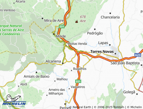 Carte MICHELIN Gouxaria - ViaMichelin