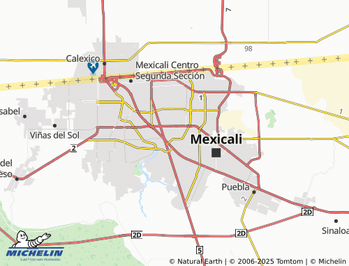 MICHELIN Carbajal map - ViaMichelin