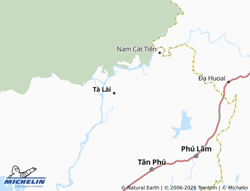 MICHELIN Phú Lập map - ViaMichelin