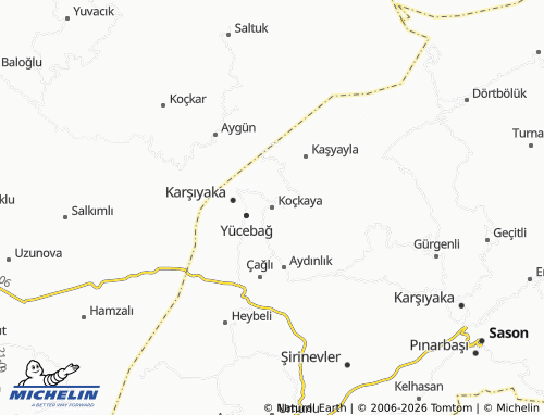 Mappa MICHELIN Koçkaya - ViaMichelin
