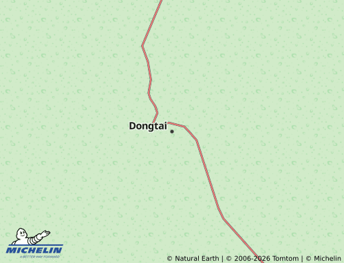 MICHELIN Dongtai map - ViaMichelin