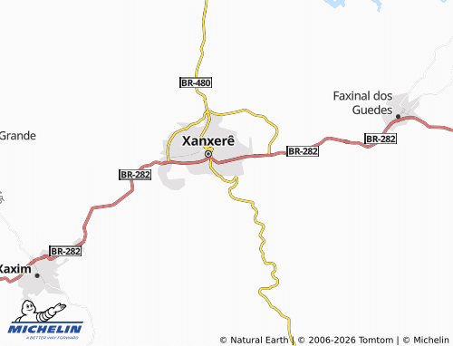 MICHELIN Monte Castelo map - ViaMichelin