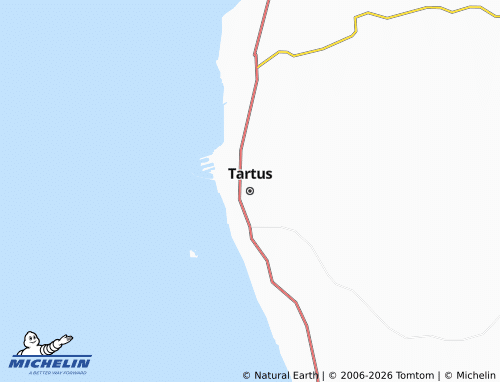 MICHELIN-Landkarte Tartus - ViaMichelin