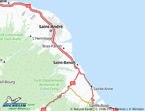 Mapa MICHELIN La Cabane - ViaMichelin