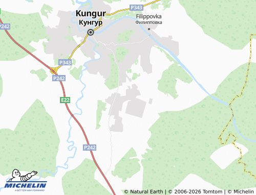 MICHELIN-Landkarte Kirova - ViaMichelin