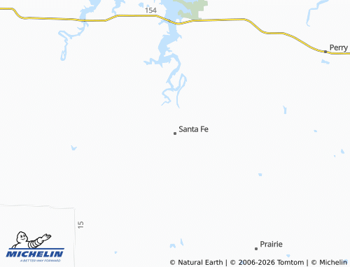 Mappa MICHELIN Santa Fe - ViaMichelin